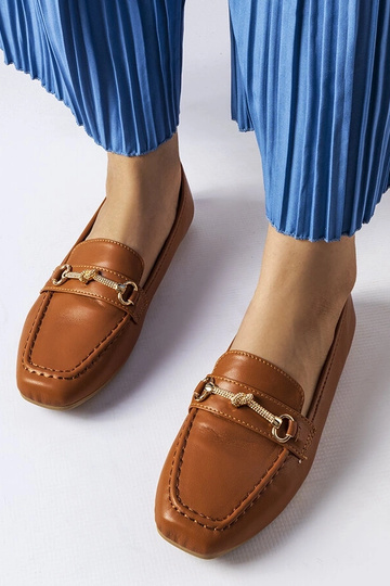 Silver loafers Ilana