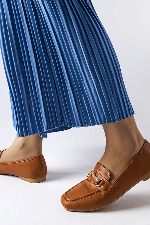 Silver loafers Ilana