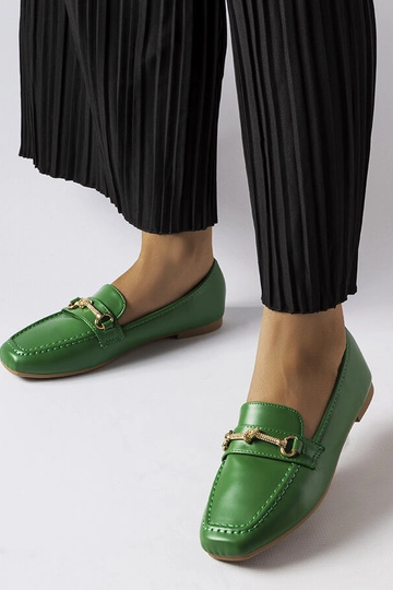 Silver loafers Ilana