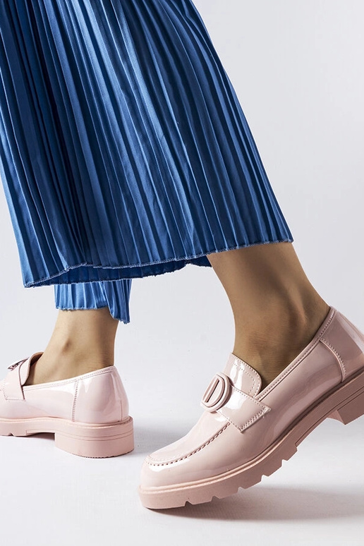 Silver loafers Ilana