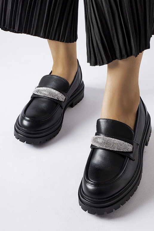 Silver loafers Ilana