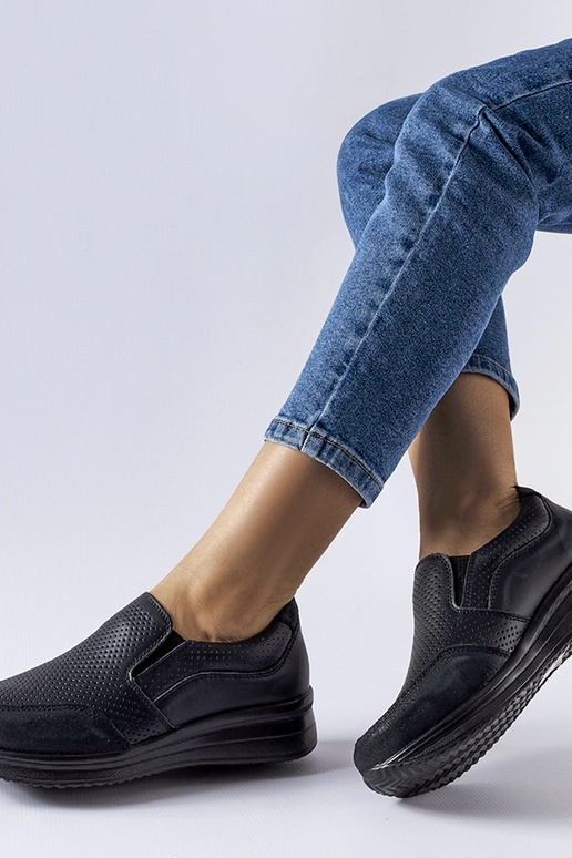 Silver loafers Ilana