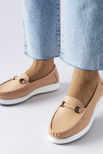 Silver loafers Ilana