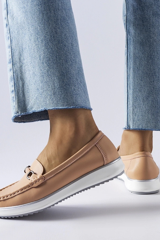 Silver loafers Ilana