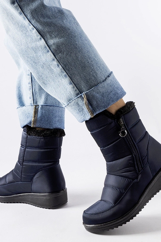 Black Kanga women's snow boots