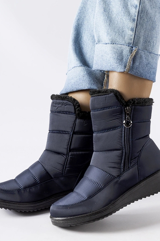 Black Kanga women's snow boots