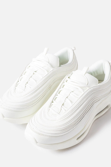 Białe klasyczne sneakersy męskie Conti 2