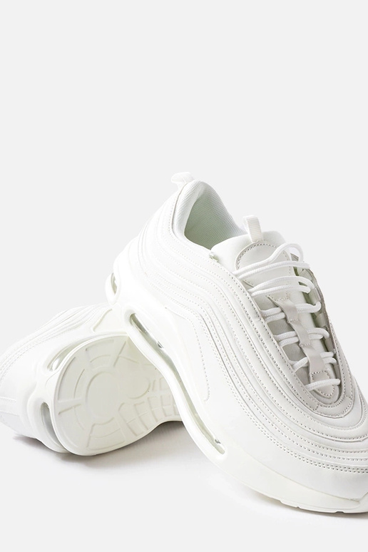 Białe klasyczne sneakersy męskie Conti