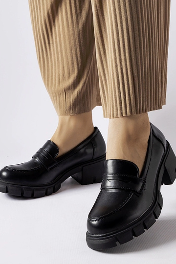 Silver loafers Ilana