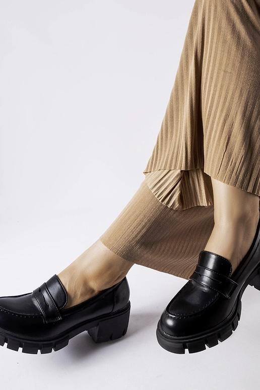 Silver loafers Ilana