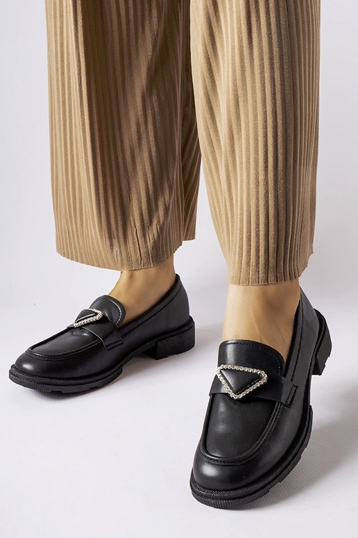 Silver loafers Ilana