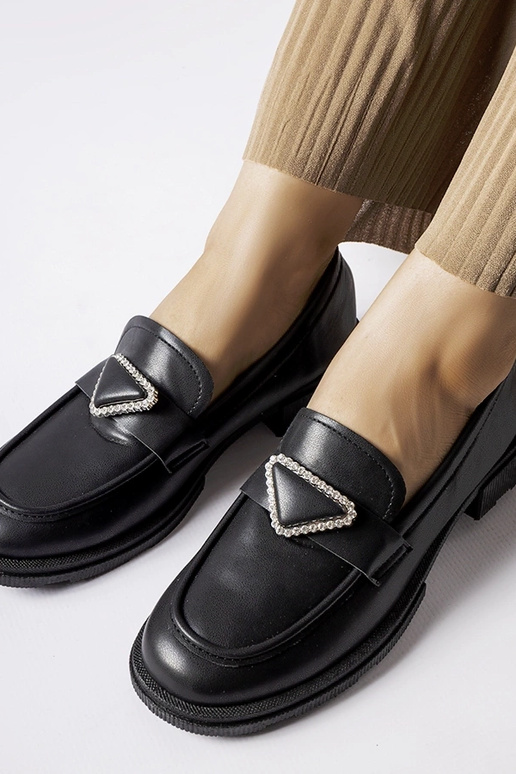 Silver loafers Ilana