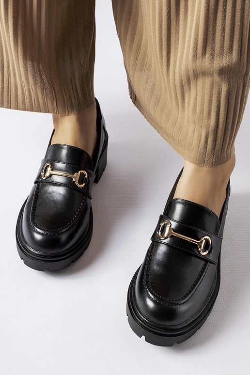 Silver loafers Ilana