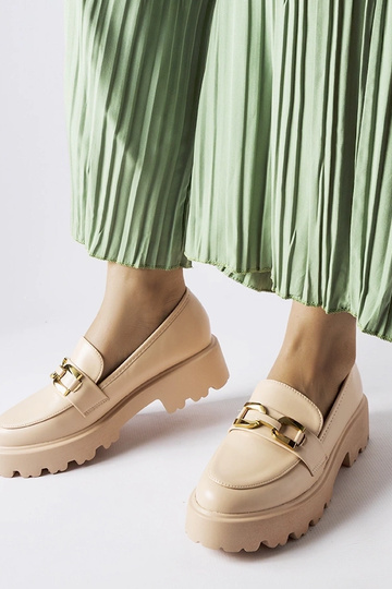 Silver loafers Ilana