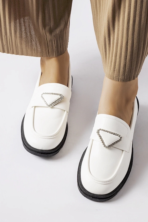 Silver loafers Ilana