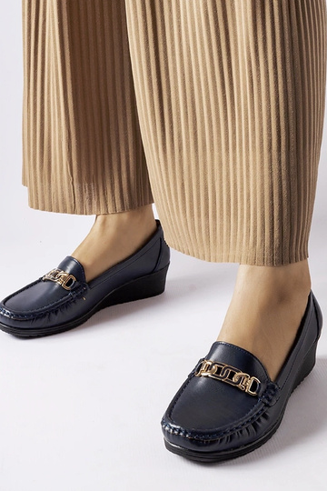 Silver loafers Ilana