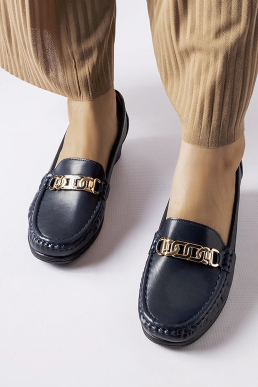 Silver loafers Ilana