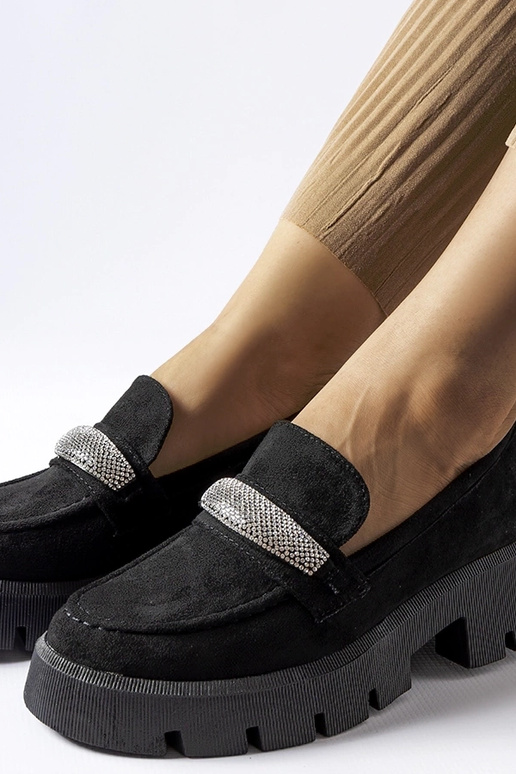 Silver loafers Ilana