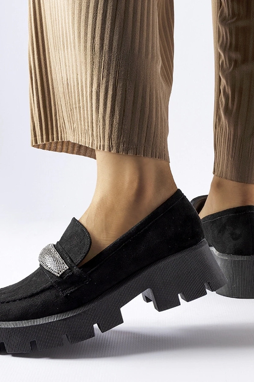 Silver loafers Ilana