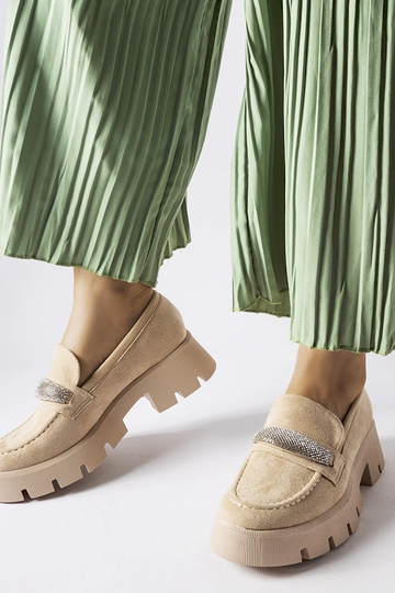 Silver loafers Ilana