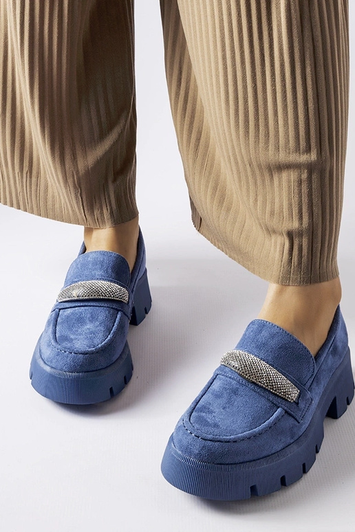 Silver loafers Ilana