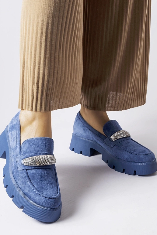 Silver loafers Ilana