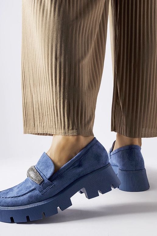 Silver loafers Ilana