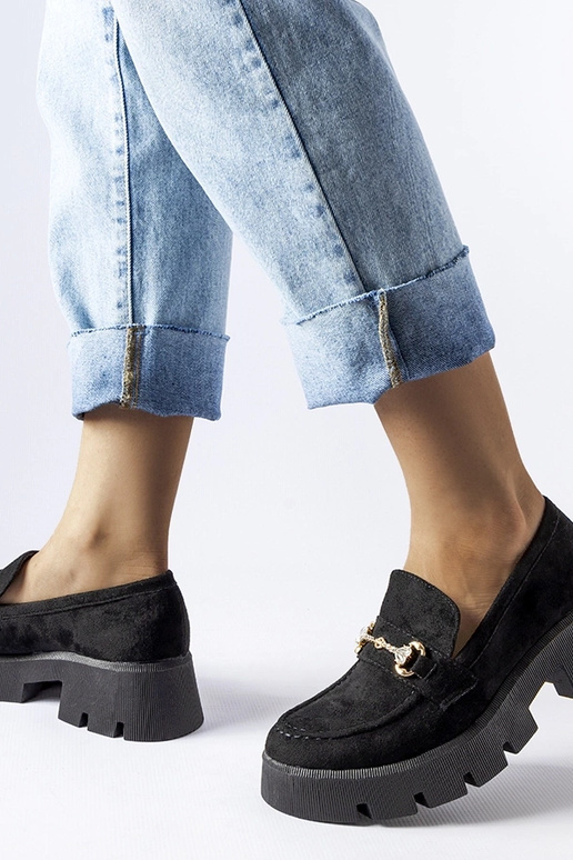 Silver loafers Ilana