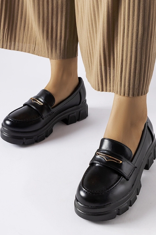 Silver loafers Ilana