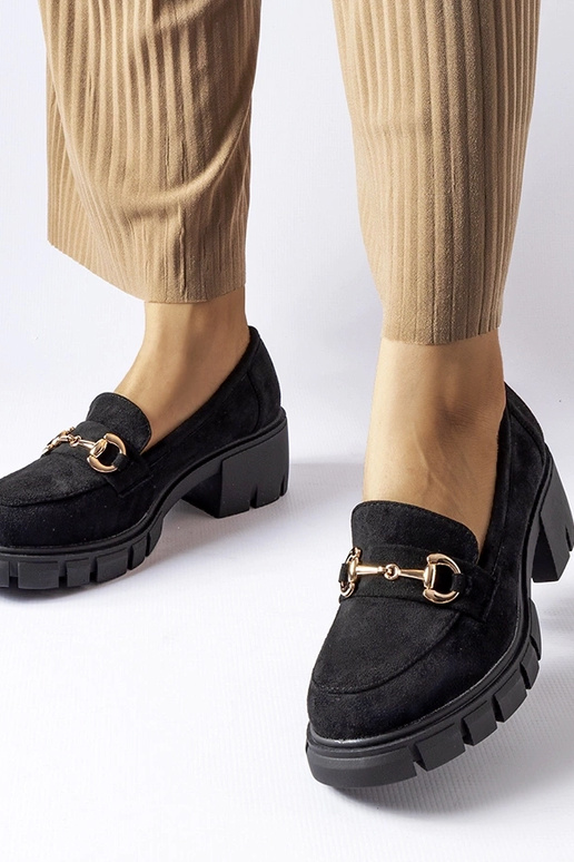 Silver loafers Ilana