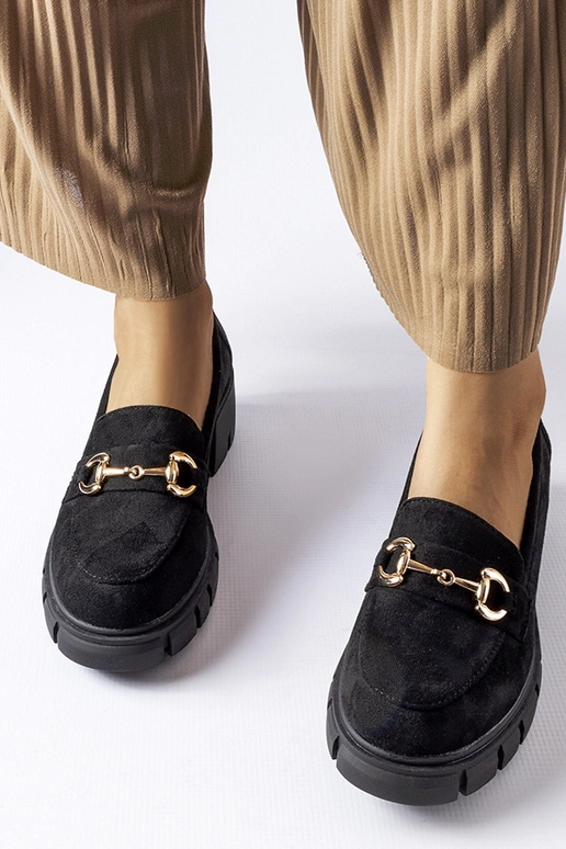 Silver loafers Ilana