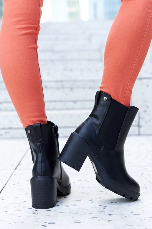 Black boots Fanette