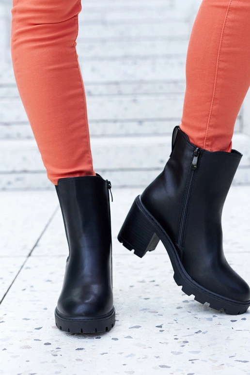 Black boots Fanette