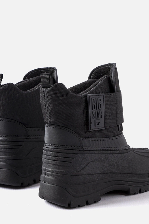 Czarne śniegowce dziecięce Big Star...