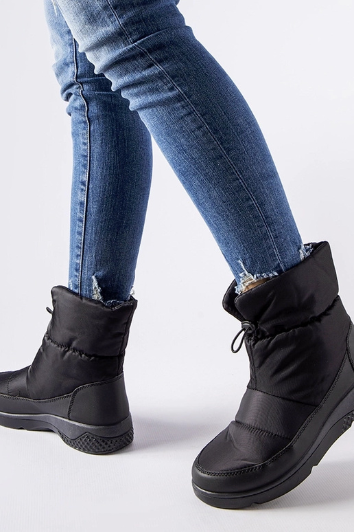 Black snowboots Nanna