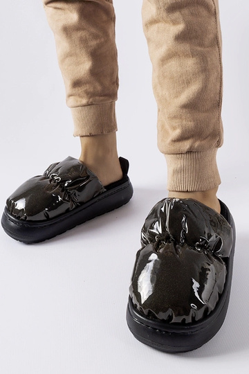 Różowe ocieplane kapcie Big...