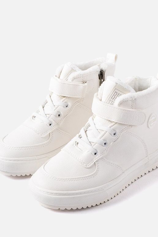 Białe ocieplane botki Big Star GG274041