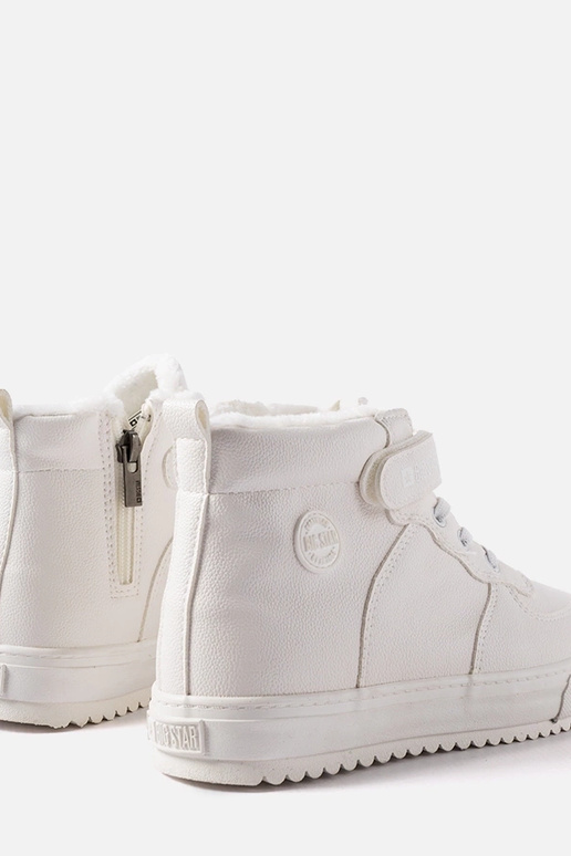 Białe ocieplane botki Big Star GG274041