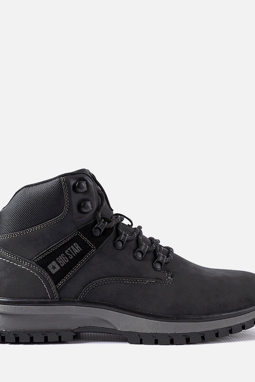 Men's black sneakers Big Star Musette