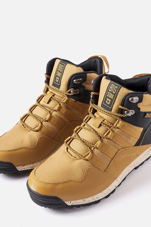 Brązowe ocieplane trapery Big Star...