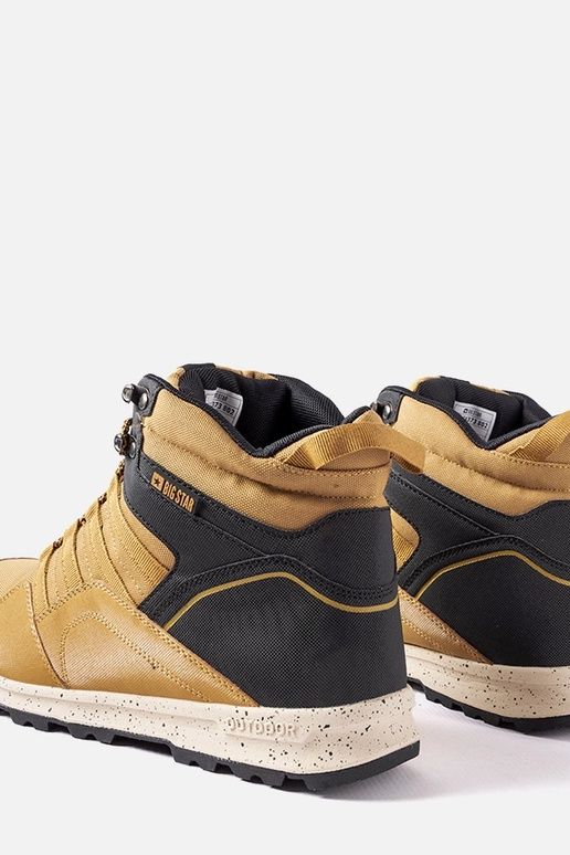 Brązowe ocieplane trapery Big Star...