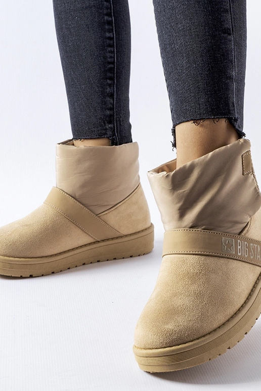 Beżowe śniegowce Big Star MM274152