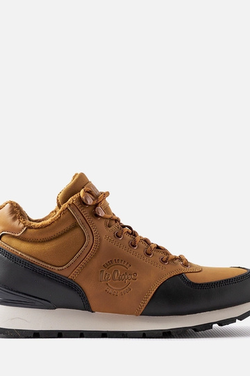 Brązowe ciepłe buty Lee Cooper LCJ-23-31-3058M