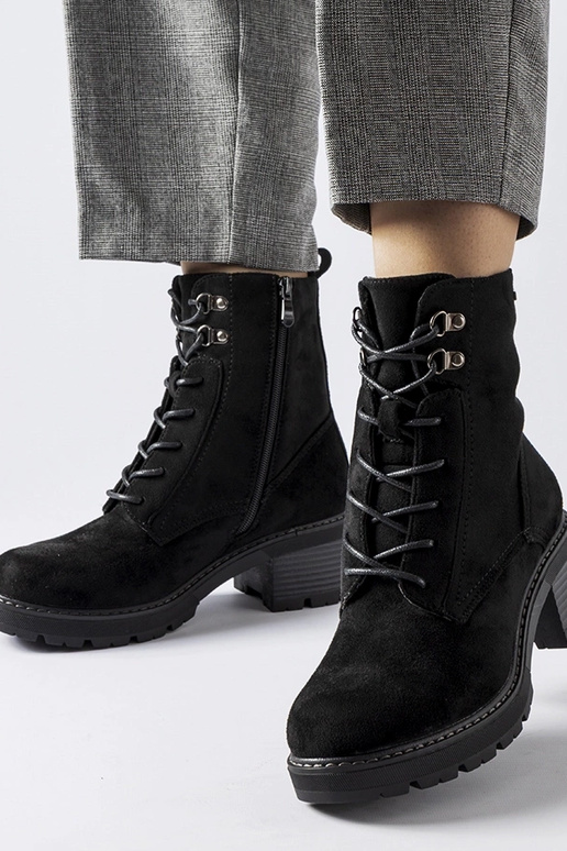 Black cowboy boots Aurore