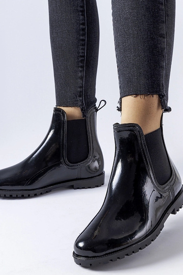 Black high boots Ninfa