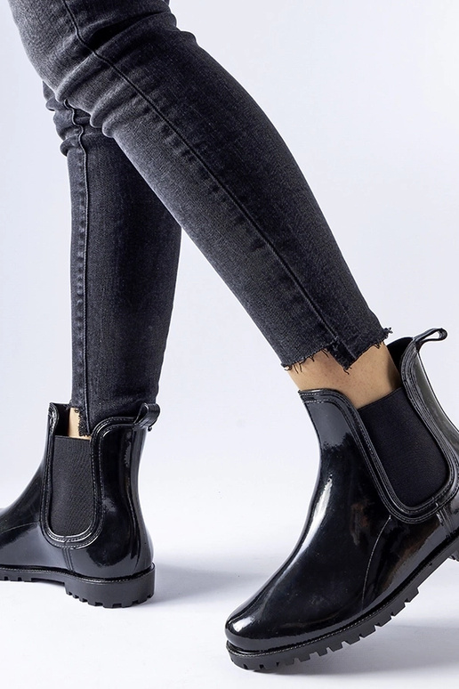 Black high boots Ninfa