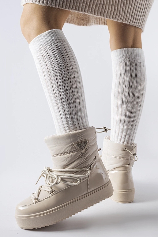 Black snowboots Arana