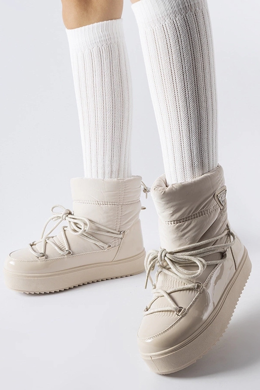 Black snowboots Arana