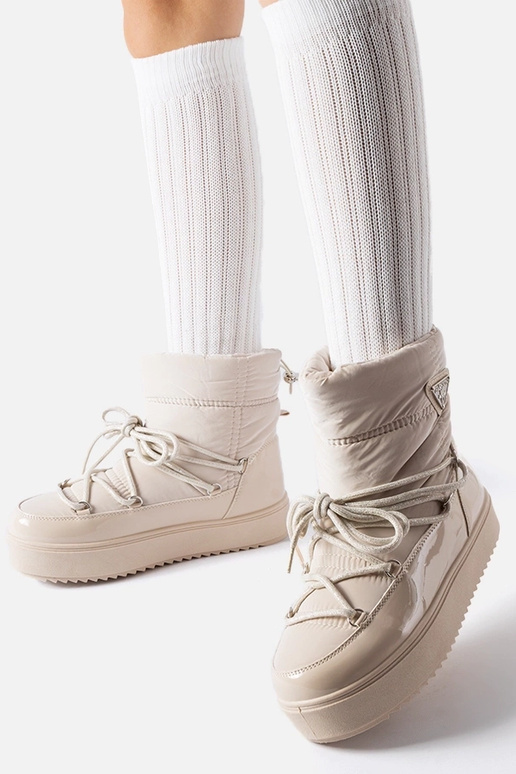 Black snowboots Arana