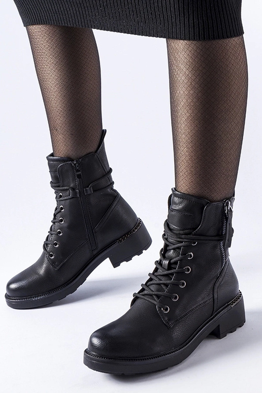 Black Gaspar insulated boots